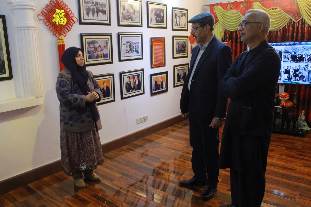 Mr. Shoaib Nasir, President of the International Council of Arts Canada, accompanied by Mr. Qamar Habib Khan, visited China Window in Peshawar. 