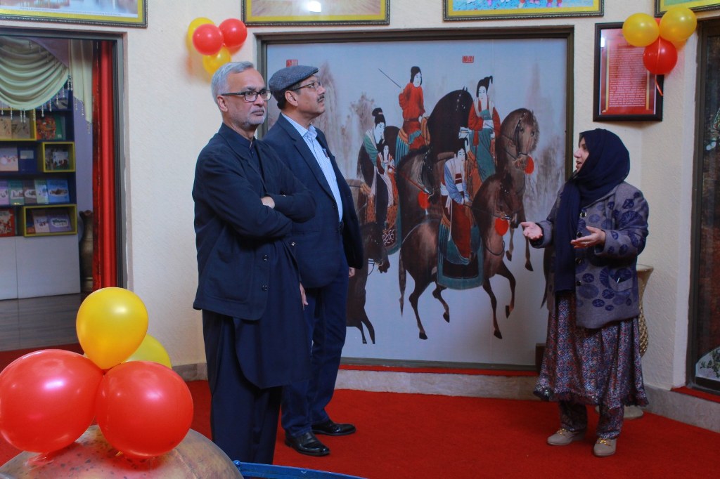 Mr. Shoaib Nasir, President of the International Council of Arts Canada, accompanied by Mr. Qamar Habib Khan, visited China Window in Peshawar. 