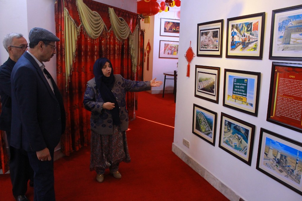 Mr. Shoaib Nasir, President of the International Council of Arts Canada, accompanied by Mr. Qamar Habib Khan, visited China Window in Peshawar. 