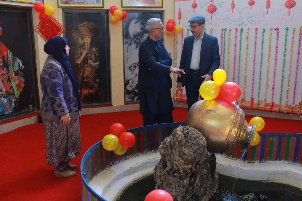 Mr. Shoaib Nasir, President of the International Council of Arts Canada, accompanied by Mr. Qamar Habib Khan, visited China Window in Peshawar. 