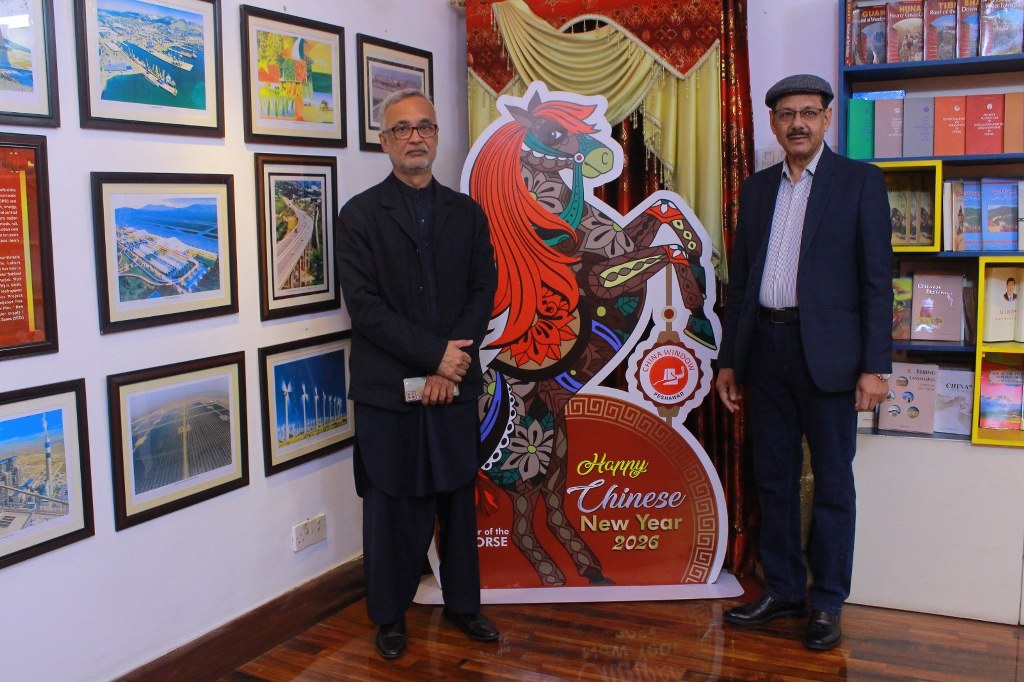 Mr. Shoaib Nasir, President of the International Council of Arts Canada, accompanied by Mr. Qamar Habib Khan, visited China Window in Peshawar. 