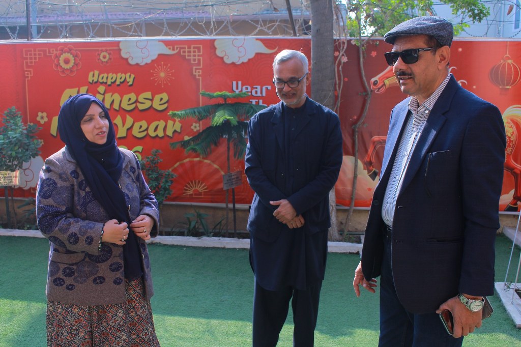 Mr. Shoaib Nasir, President of the International Council of Arts Canada, accompanied by Mr. Qamar Habib Khan, visited China Window in Peshawar. 