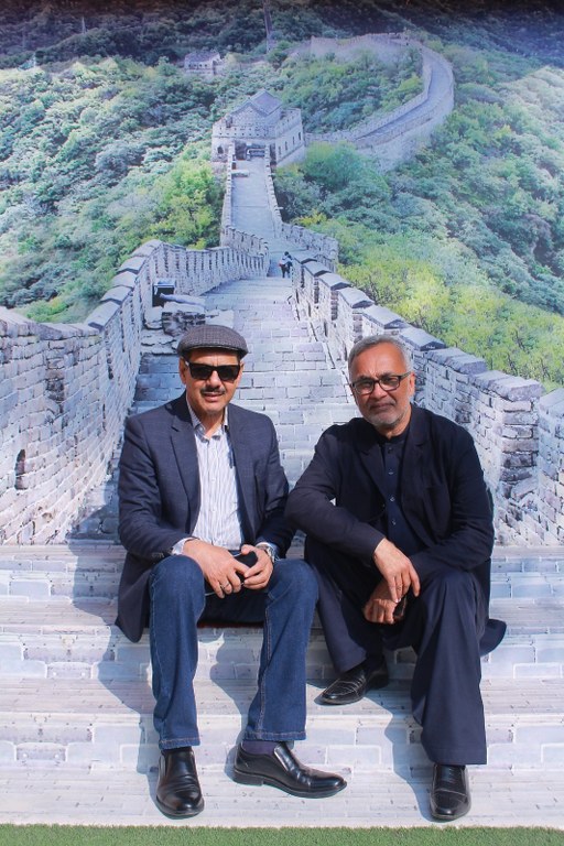 Mr. Shoaib Nasir, President of the International Council of Arts Canada, accompanied by Mr. Qamar Habib Khan, visited China Window in Peshawar. 