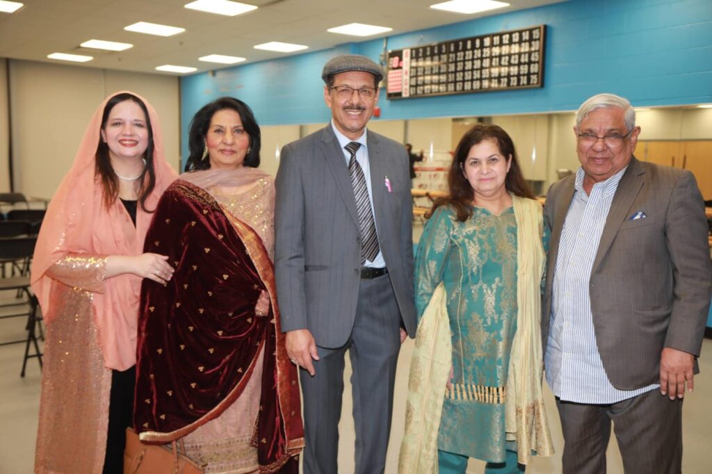 Mushaira Hamd o Naat SAWW Organized By International Council of Arts Canada 2026.
Shoaib Nasir With Prof Dr Shahina Kishwer, Bushra Bilal, Seema Hashmi & Shahid Hashmi.