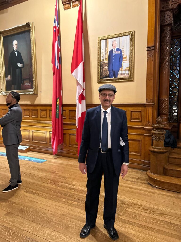 Eid Millon At Legislative Assembly Of Ontario By Premier Mr Daugh Ford.