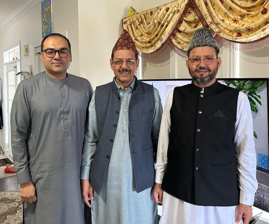 Shoaib Nasir with Hafiz Abdul Quddus & Shuja Zakaria Khan.