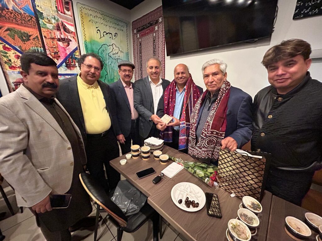 Shoaib Nasir with Ch Jawaid Gujjar, Basharat Rehan, Iftekhar Chaudhry, Asif Javed, Mirza Naseem Baig & Bunty Jutt