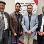 Shoaib Nasir With Singer Faisal Mahmood, Asif Hasnain & Hyder Ali.