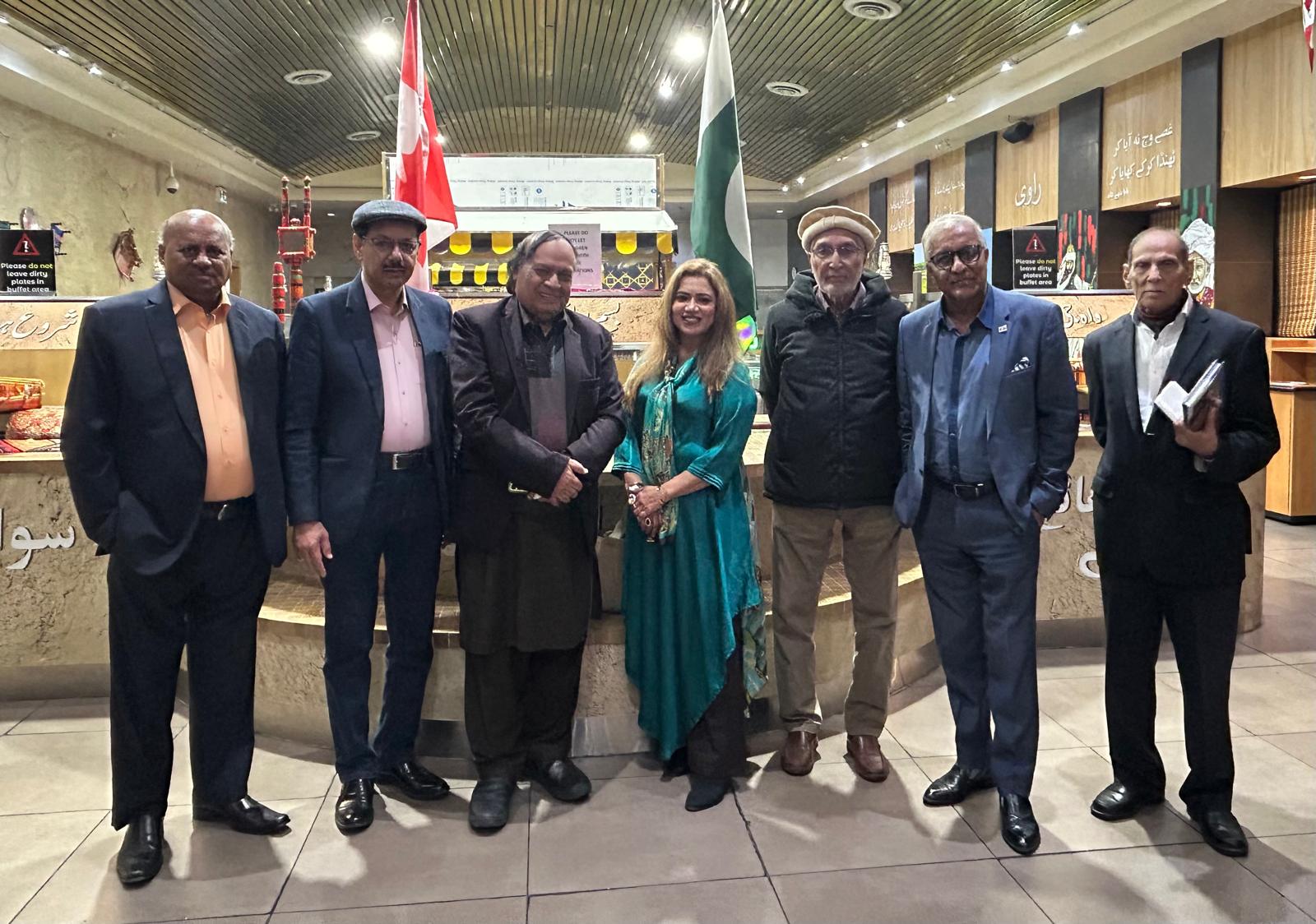 Lunch In Honour of Qaisar M. Jafri, Nasir Ali Syed & Shazia Alam Shazi