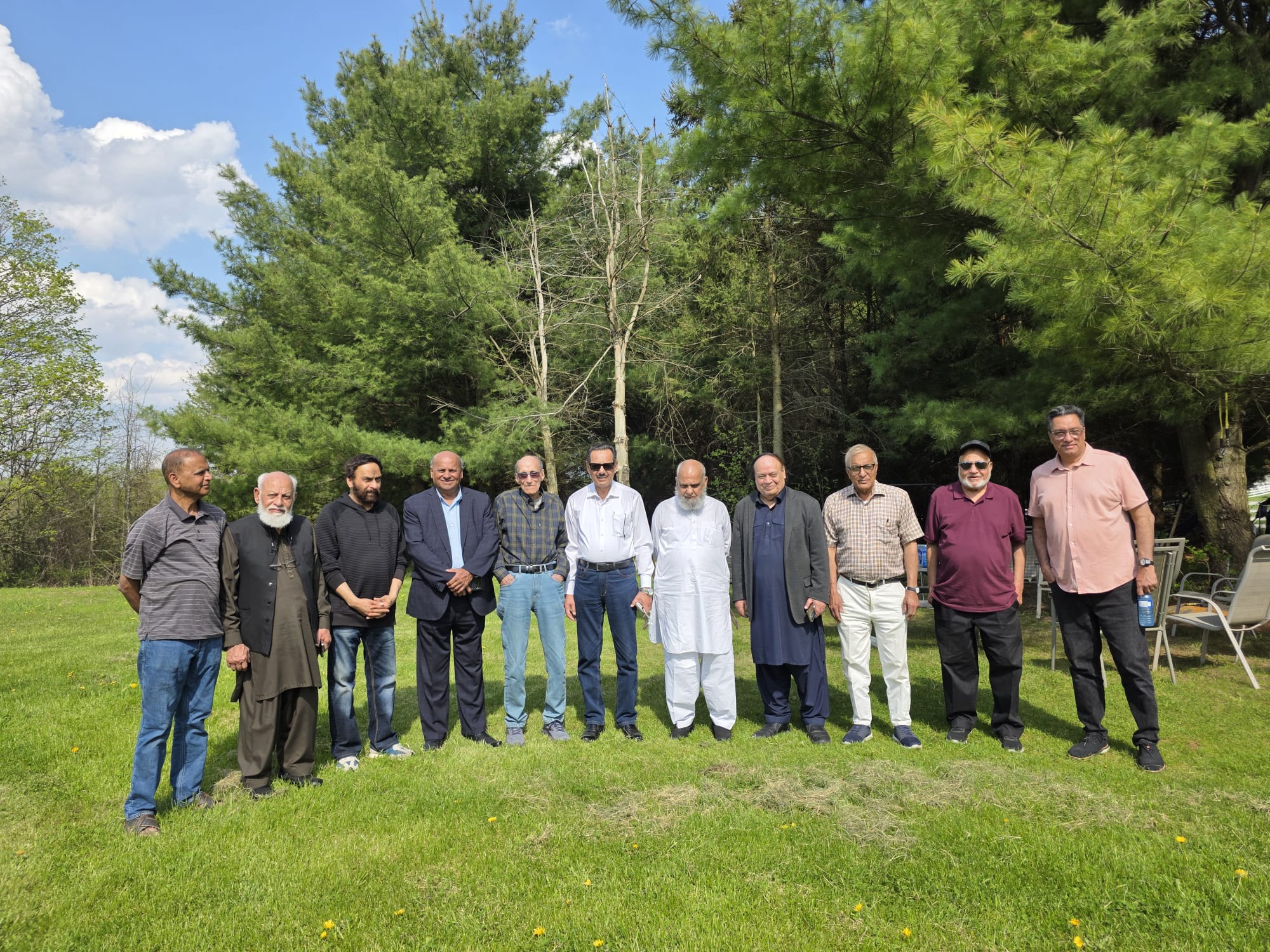 Brunch in Honor of Akhtar Ali Jafri & Nasir Ali Syed by Mubashir Malik.
